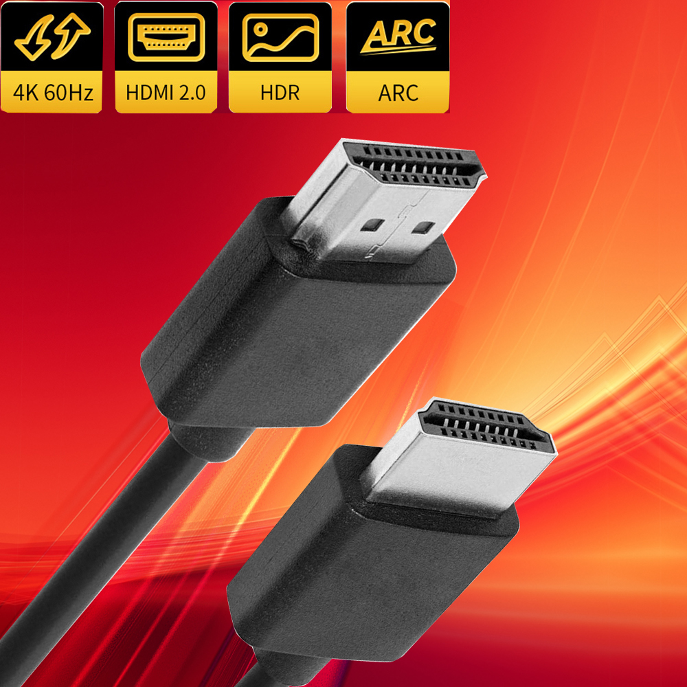 Hdmi Arc Cable - Short HDMI 2.0 Cable 4K 60Hz