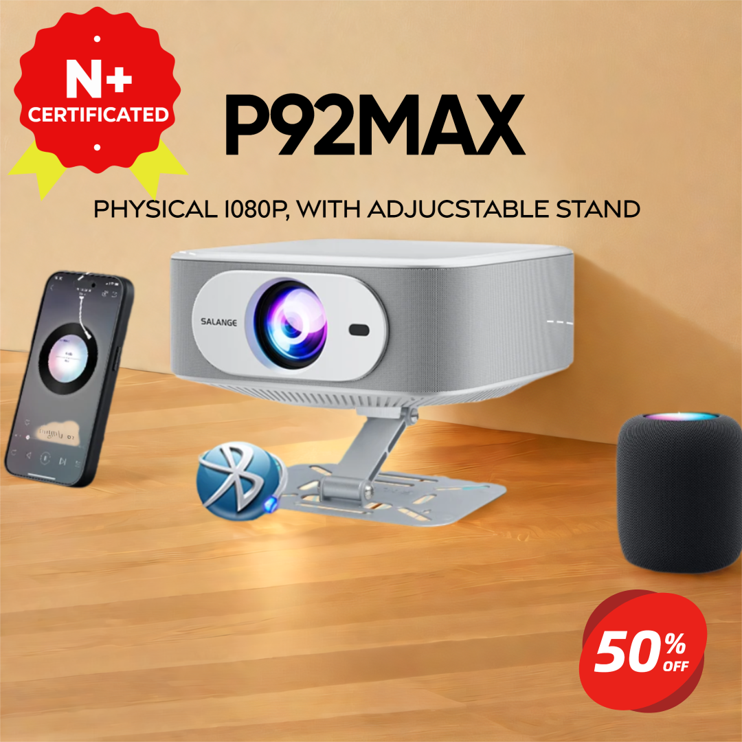Xiaomi Home Cinema - Salange P92Max 1080P Projector with Adjustable