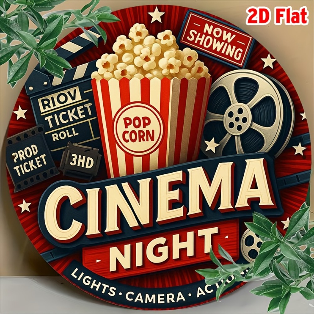 Home Cinema Wall Lights - Retro 2D Cinema 