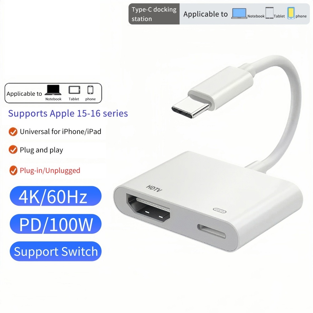 USB C to HDMI Adapter For iPho - Hdmi Arc Cable ulasan dan harga