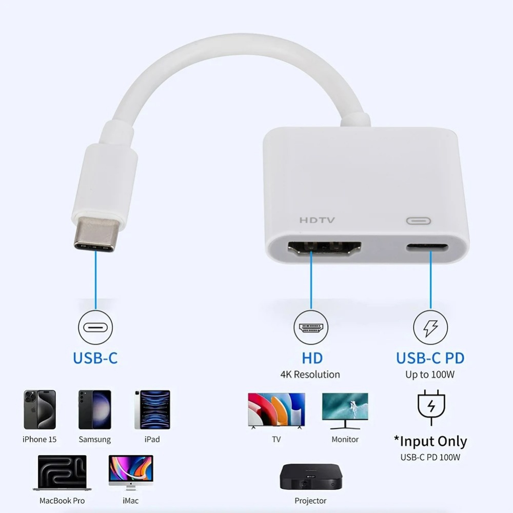 USB C to HDMI Adapter For iPho - Hdmi Arc Cable ulasan dan harga