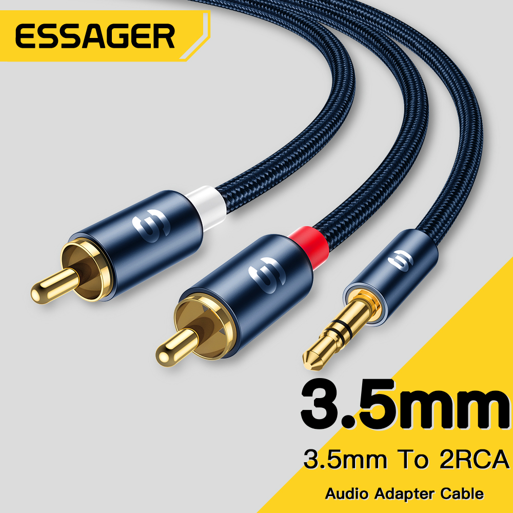 Essager Audio Cables 3.5mm Jac - Home Cinema Ampli ulasan dan harga