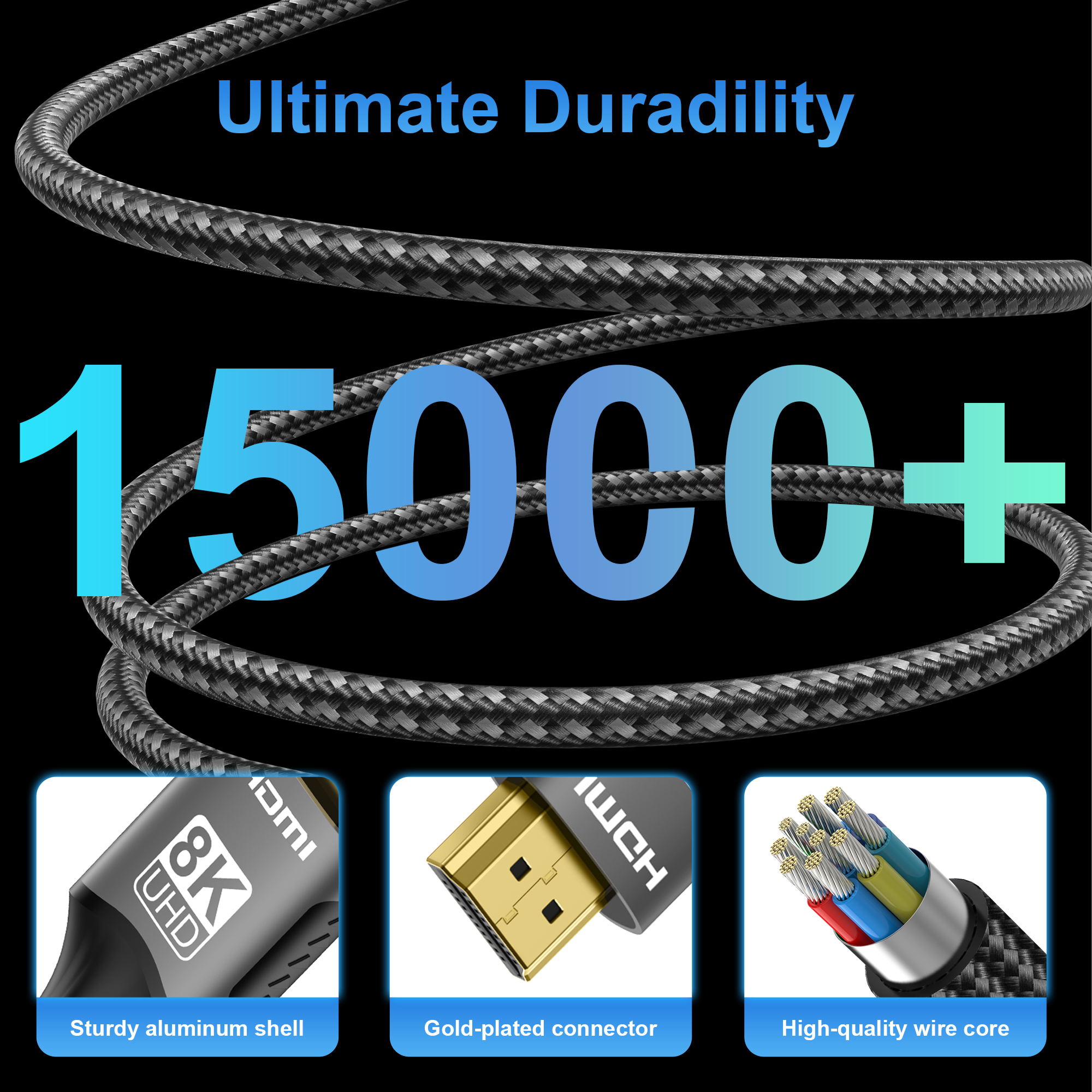 8K HDMI Cable 2.1, Available L - Hdmi Arc Cable ulasan dan harga