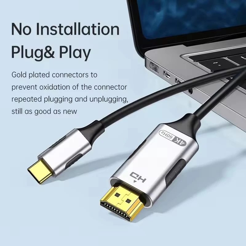 4K USB C to HDMI-compatible Ca - Hdmi Arc Cable ulasan dan harga