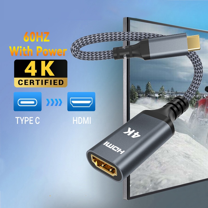 USB C to HDMI Adapter 4K@60Hz  - Hdmi Arc Cable ulasan dan harga