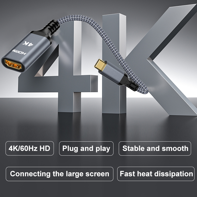 USB C to HDMI Adapter 4K@60Hz  - Hdmi Arc Cable ulasan dan harga
