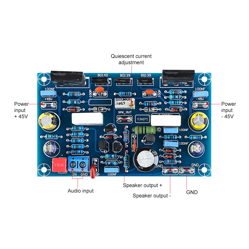 AIYIMA 1Pair Power Amplifier B - Home Cinema Ampli ulasan dan harga