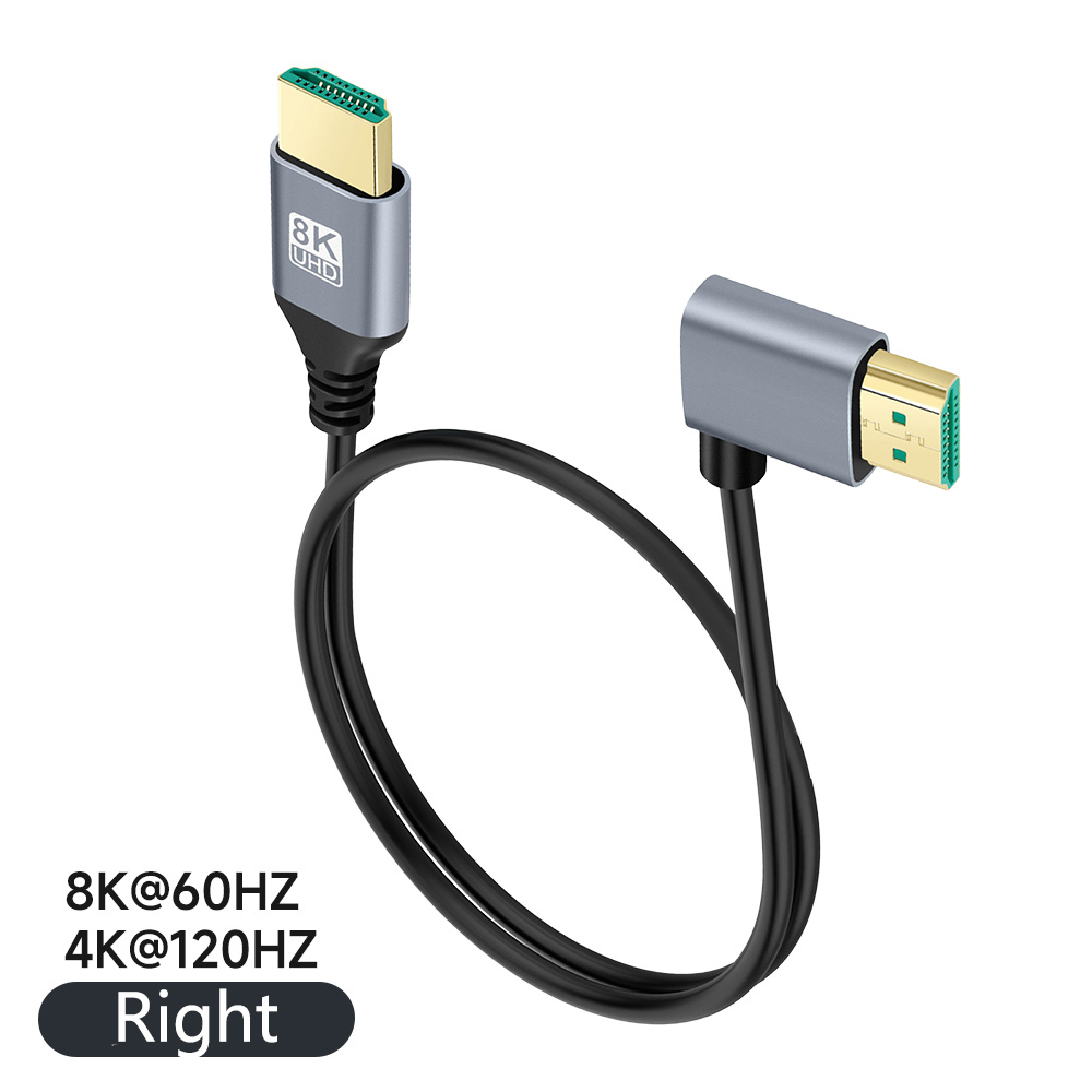 90 degree HDMI 2.1V Cable Cord - Hdmi Arc Cable ulasan dan harga