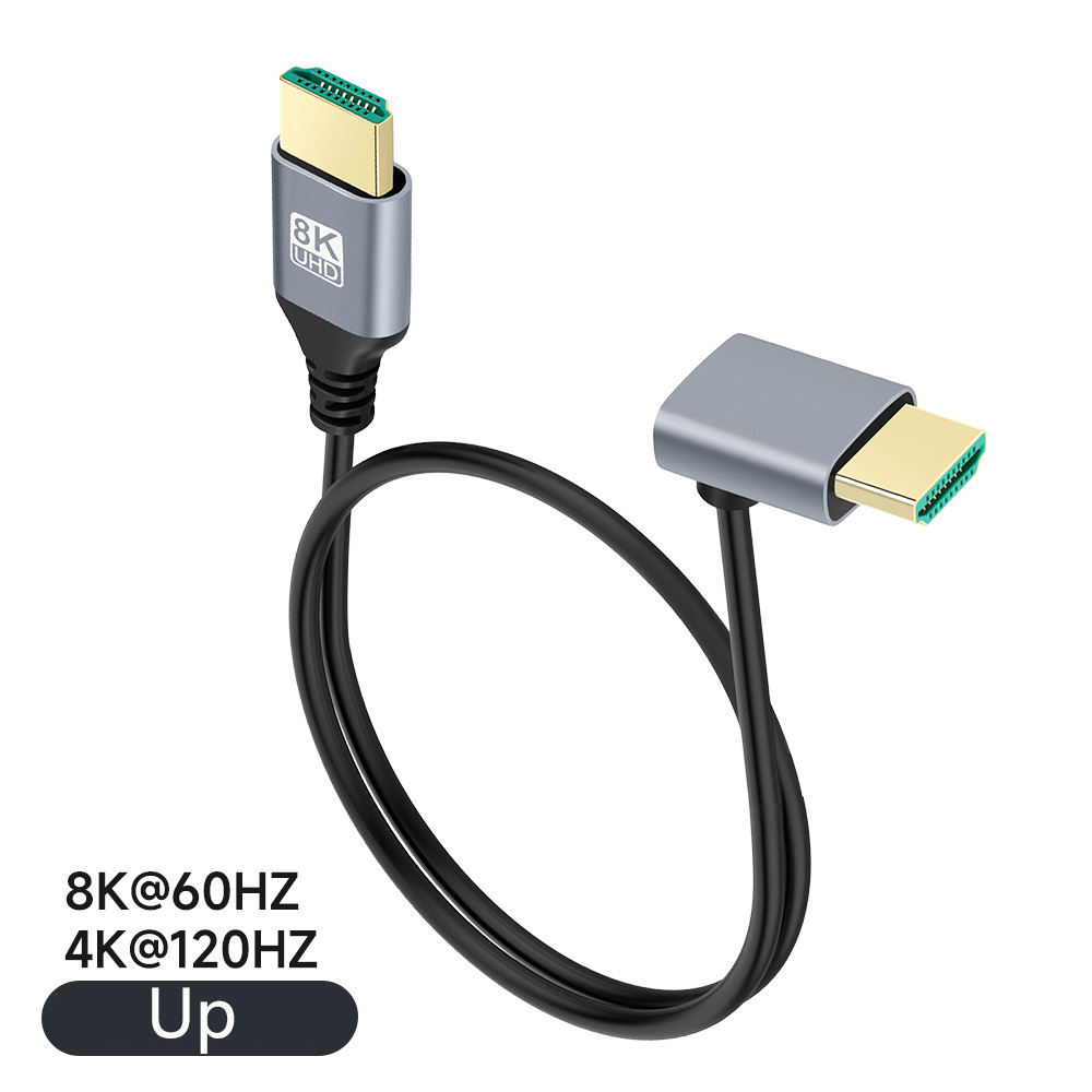 90 degree HDMI 2.1V Cable Cord - Hdmi Arc Cable ulasan dan harga