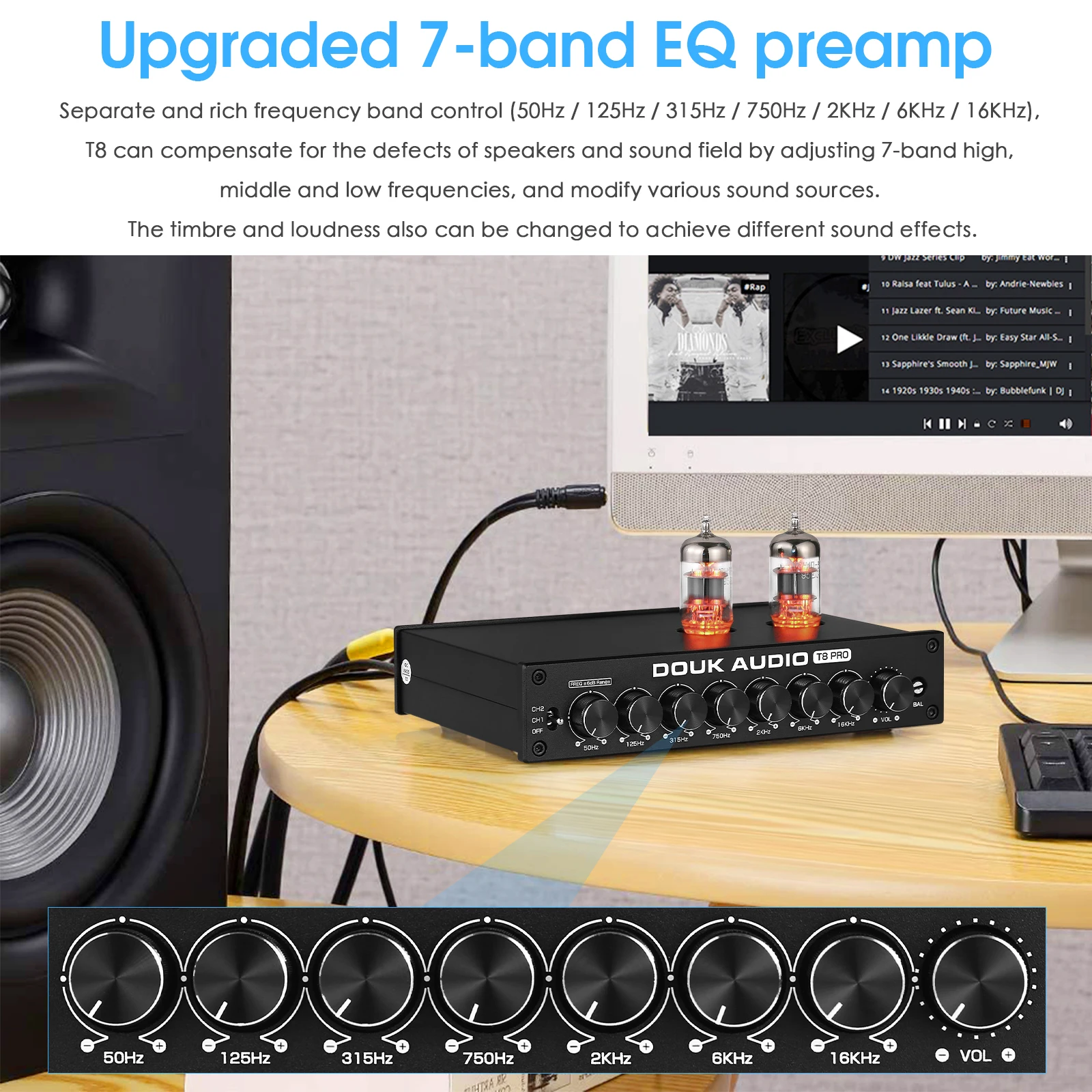 Nobsound HiFi 7-band EQ Equali - Home Cinema Samsung 5.1 ulasan dan harga