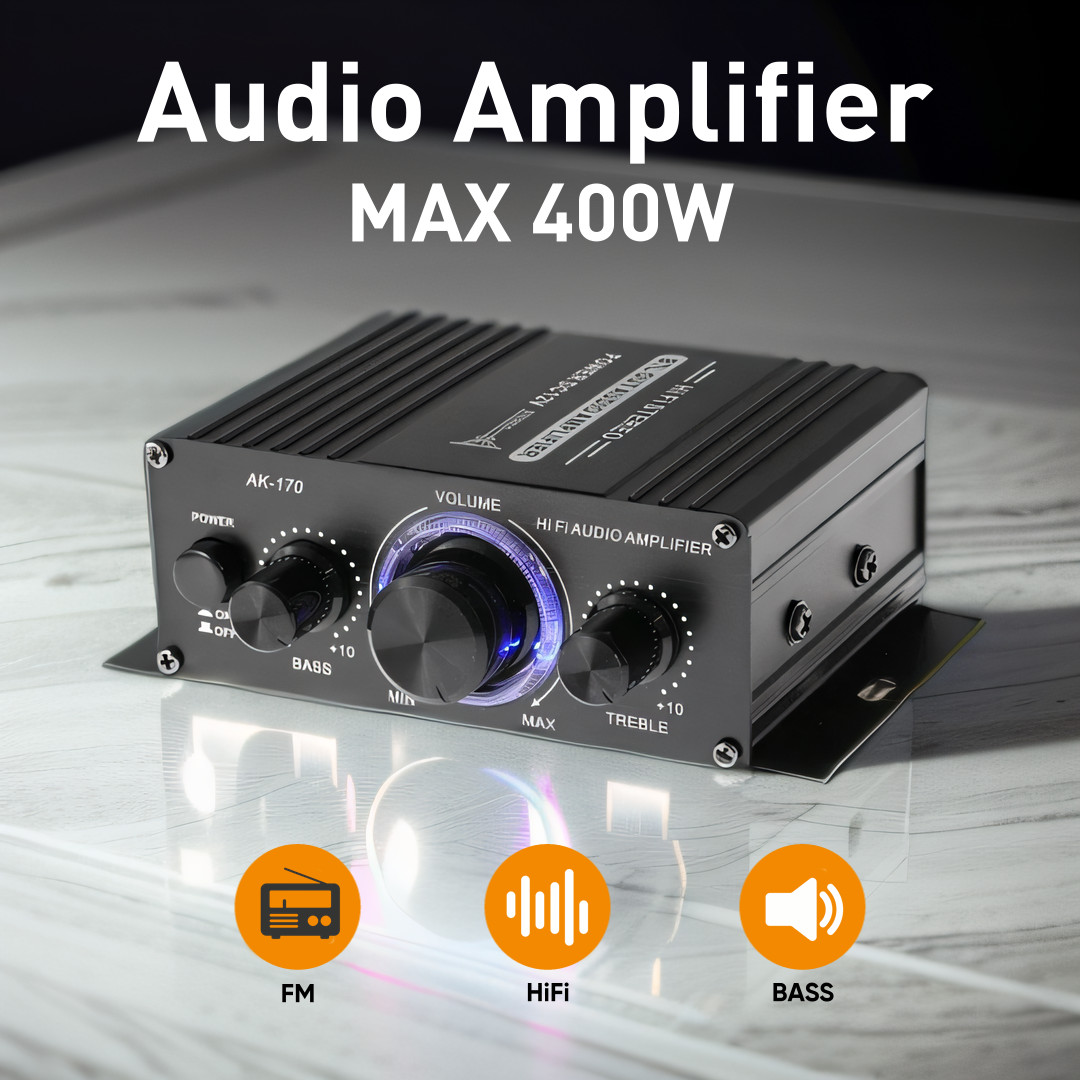 Woopker AK-170 Digital Power M - Home Cinema Ampli ulasan dan harga