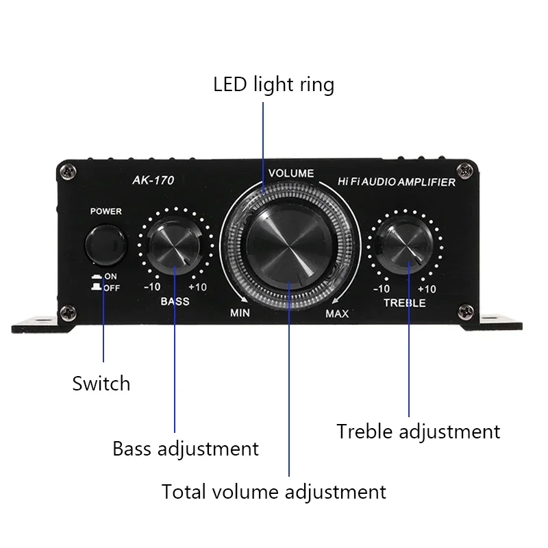Woopker AK-170 Digital Power M - Home Cinema Ampli ulasan dan harga