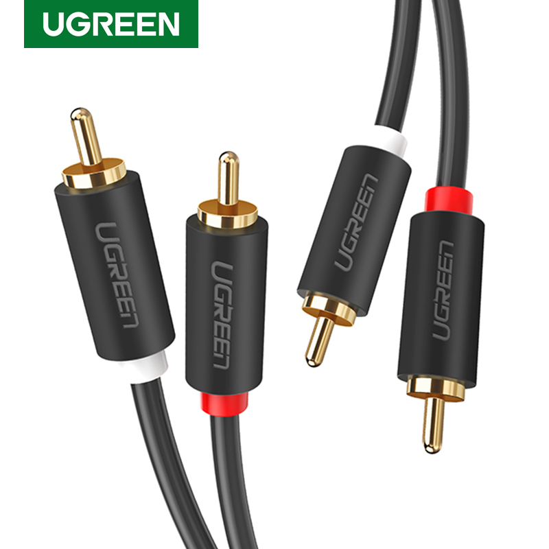 UGREEN 2RCA to 2 RCA Male to M - Home Cinema Ampli ulasan dan harga