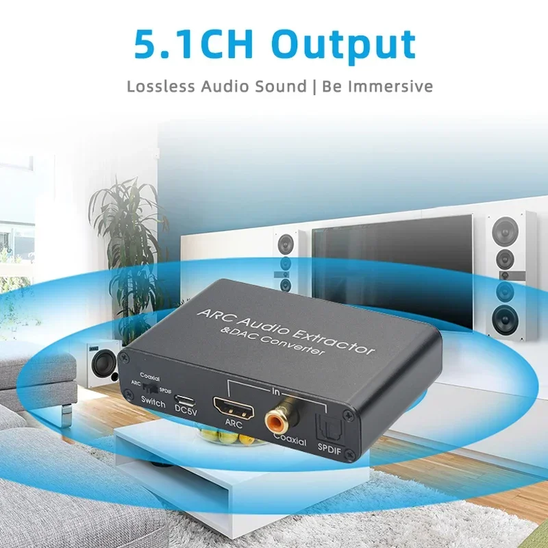 ARC Audio Adapter HDMI-compati - Hdmi Arc Cable ulasan dan harga