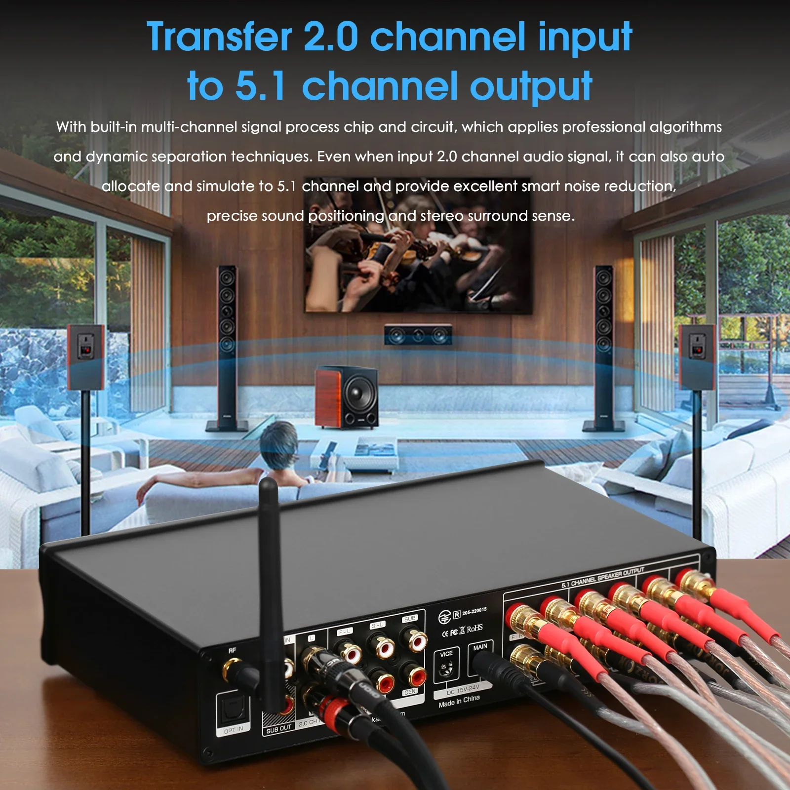 Douk Audio 5.1 Channel Digital - Home Cinema Samsung 5.1 ulasan dan harga