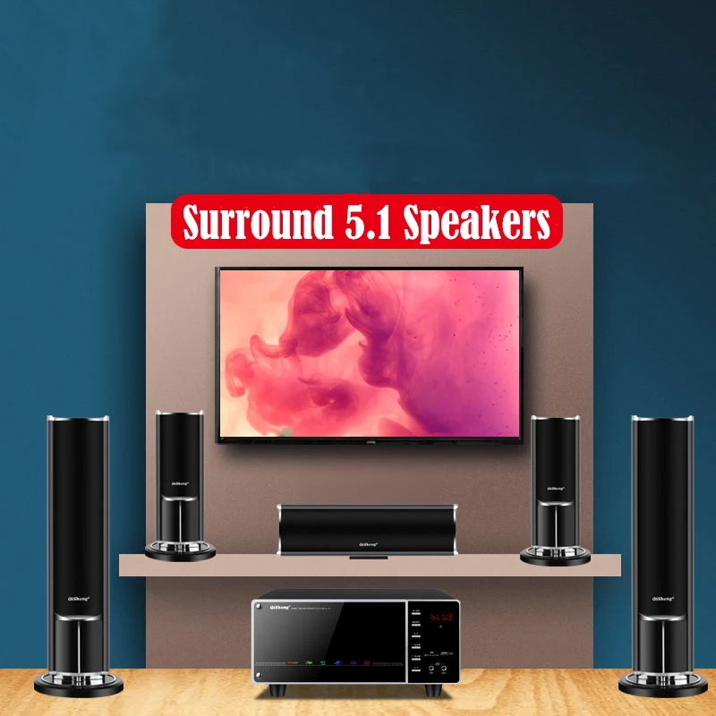 1000W high-power  caixa de som - Home Cinema Samsung 5.1 ulasan dan harga