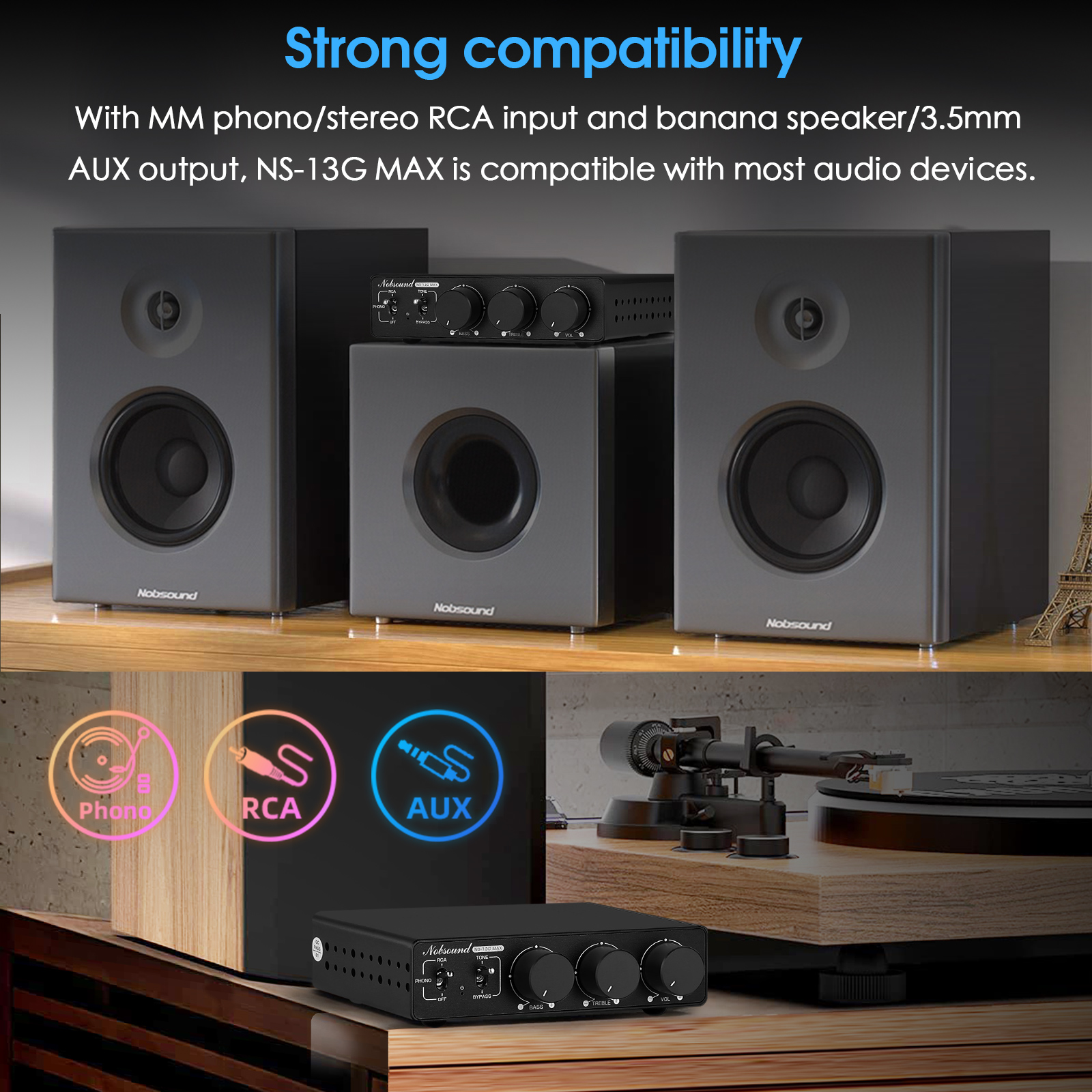 Nobsound NS-13G-MAX HiFi 2-Cha - Home Cinema Samsung 5.1 ulasan dan harga