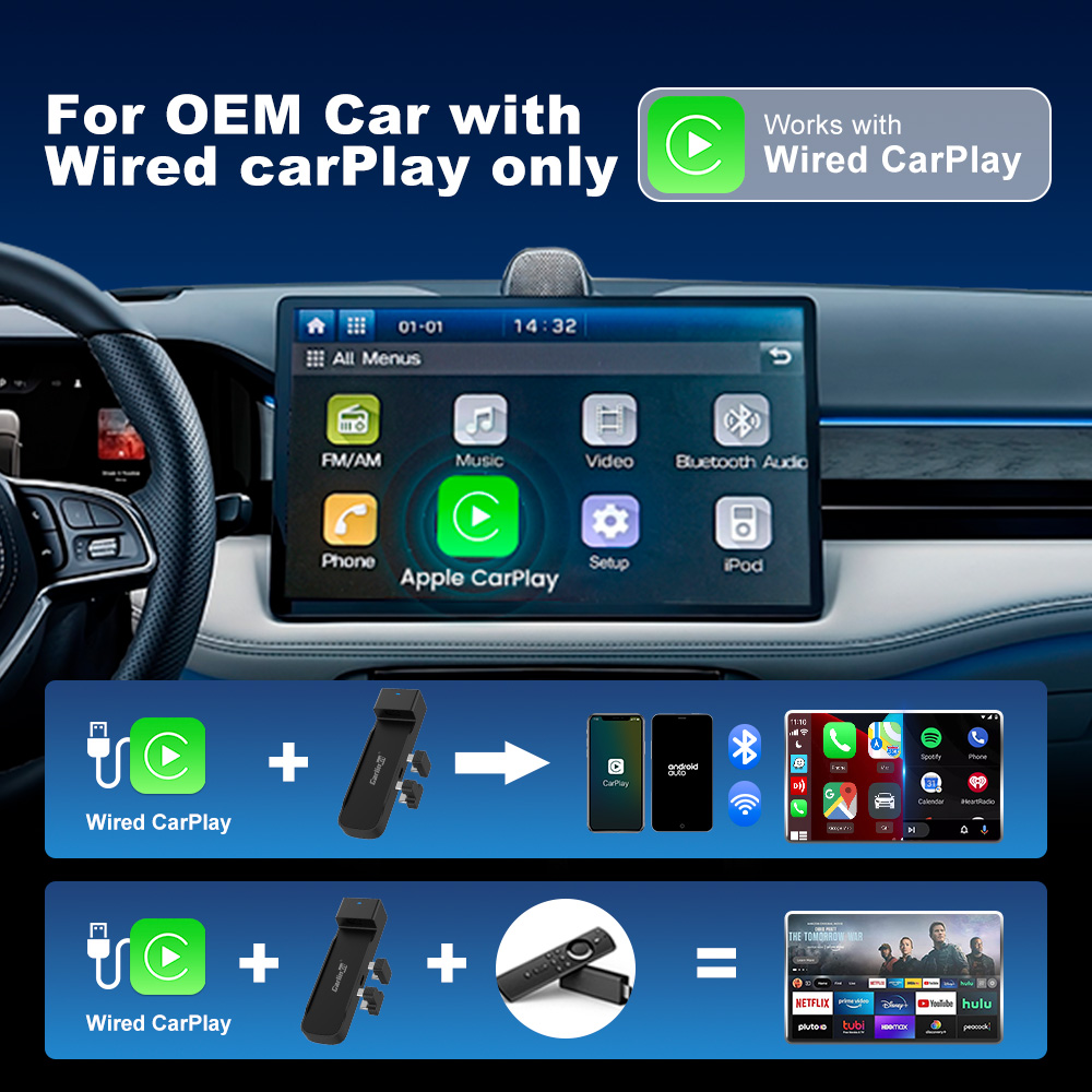 CarlinKit FireDrive Link Pro W - Home Cinema Amazon ulasan dan harga