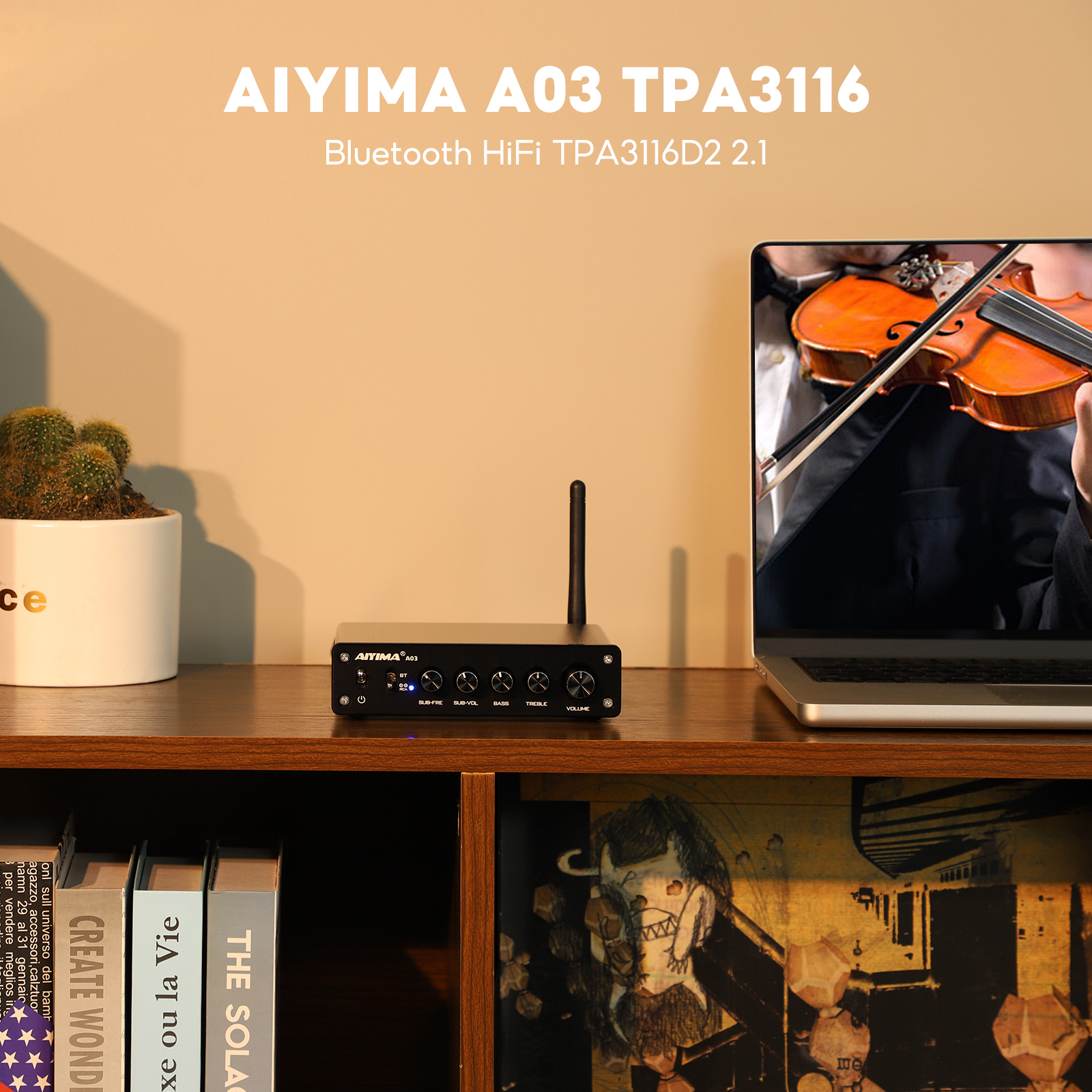 AIYIMA A03 TPA3116 Amplificado - Home Cinema Samsung 5.1 ulasan dan harga