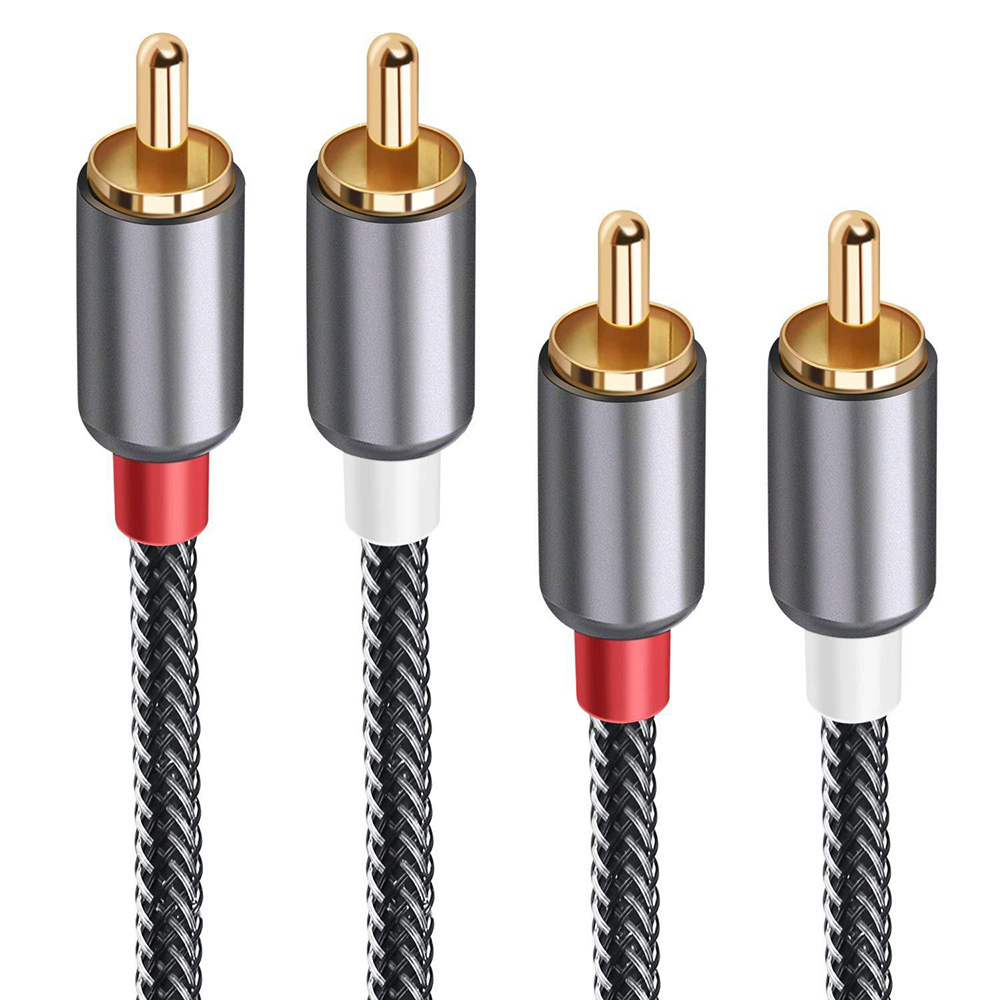 2RCA To 2 RCA Male To Male Aud - Home Cinema Ampli ulasan dan harga