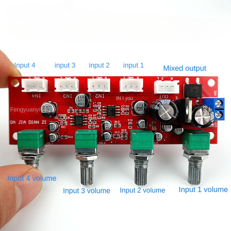 SOTAMIA NE5532 4 Way Input Mix - Home Cinema Ampli ulasan dan harga