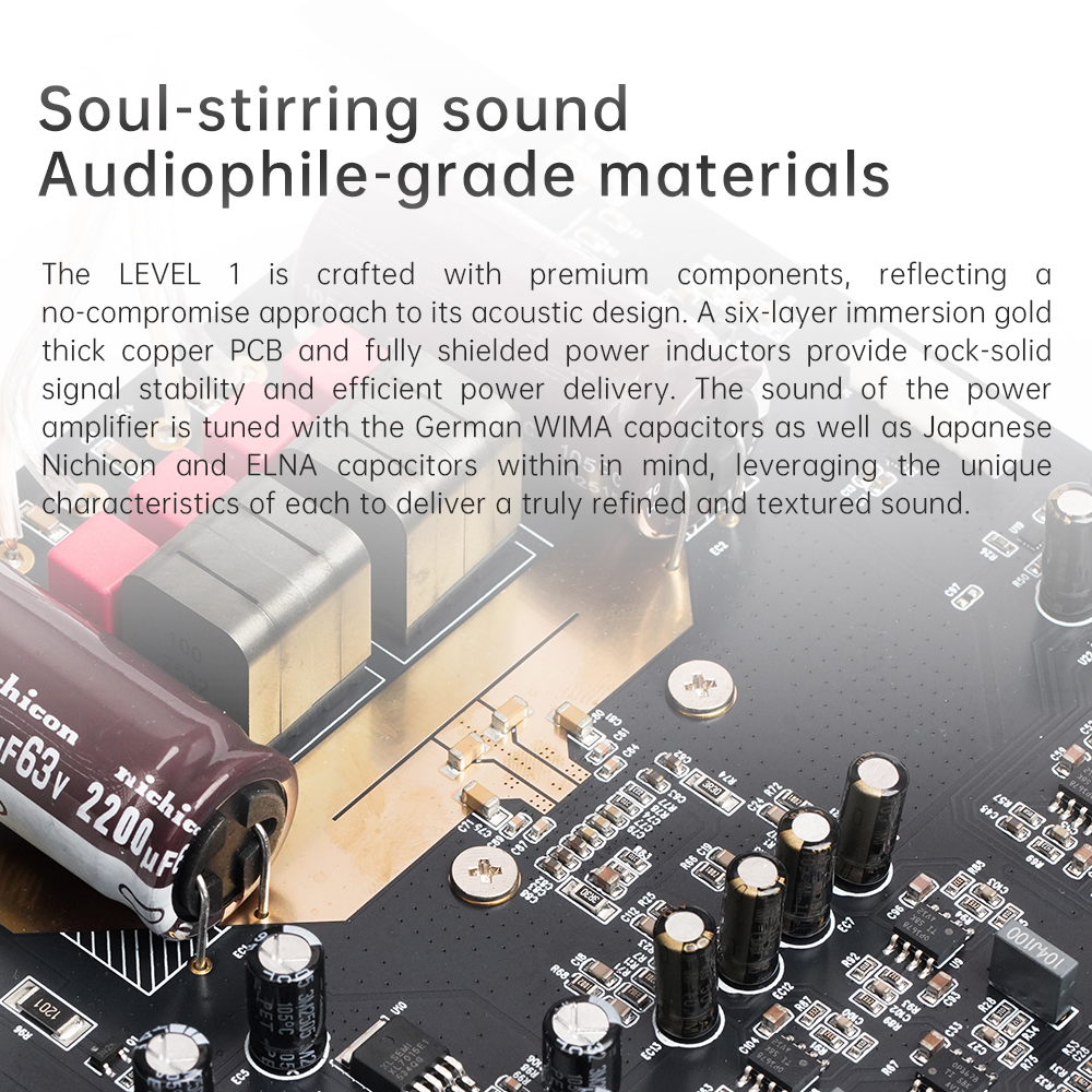 JadeAudio Level 1 Desktop HiFi - Home Cinema Ampli ulasan dan harga