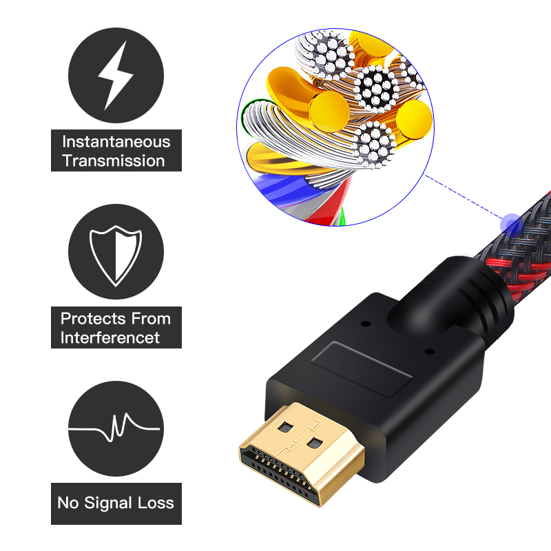 Shuliancable Cable HDMI Alta V - Hdmi Arc Cable ulasan dan harga
