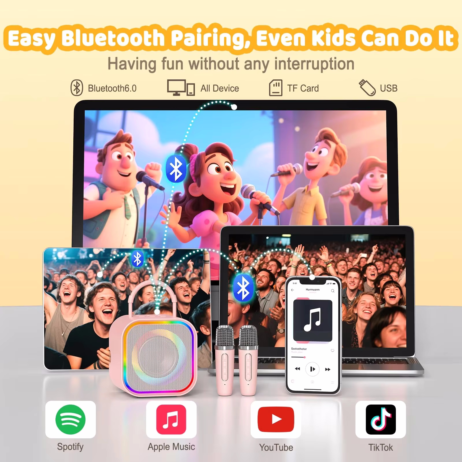Dual Wireless Microphone Karao - Home Cinema In Small Room ulasan dan harga